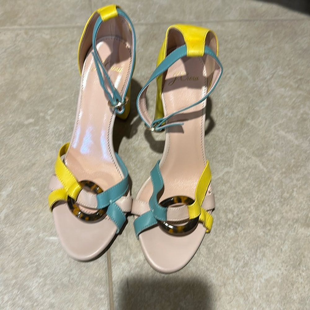 Brand new without tags jcrew heeled sandal